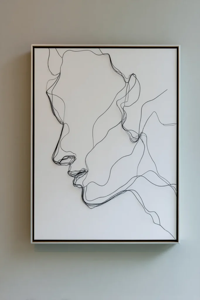 Minimalist Line Art Canvas