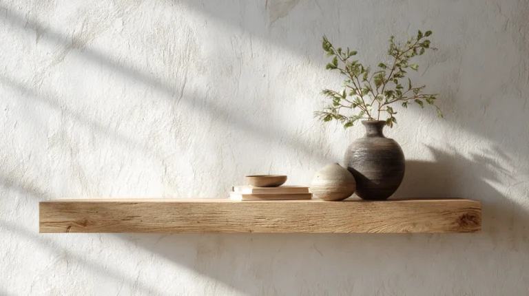 Modern Floating Shelf Display