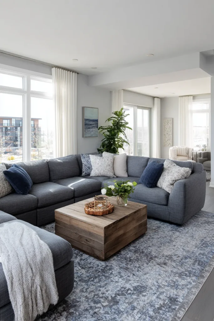 Modern Sectional Sofa Layout
