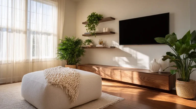 Modern Small Living Room with Smart Storage Solutions