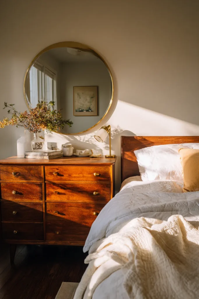Modern Vintage Styled Bedroom
