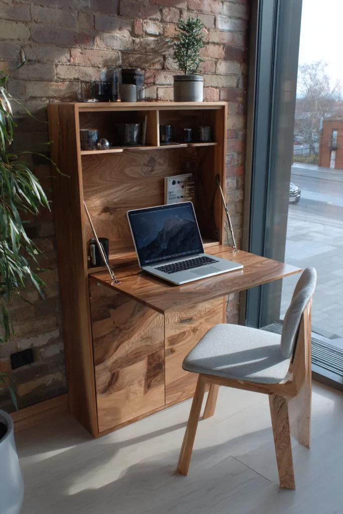 Multi-Functional TV Stand Workspace