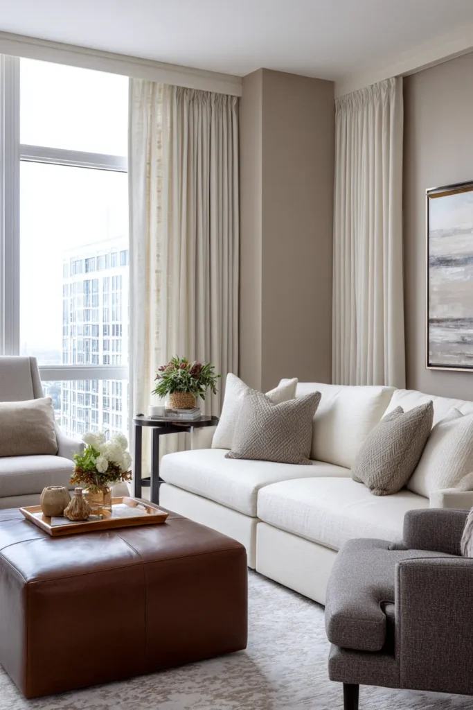 Neutral Color Palette Living Room
