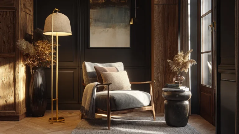 Perfect Floor Lamp in Modern Rustic Living Room