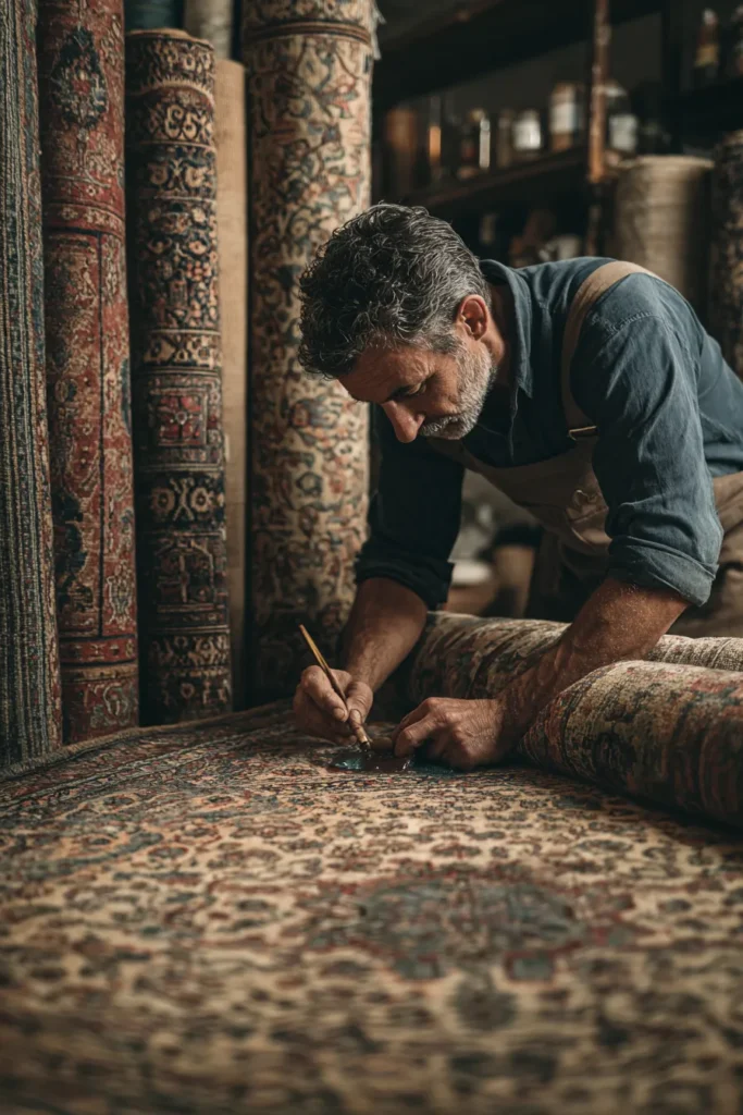 Professional Rug Inspection