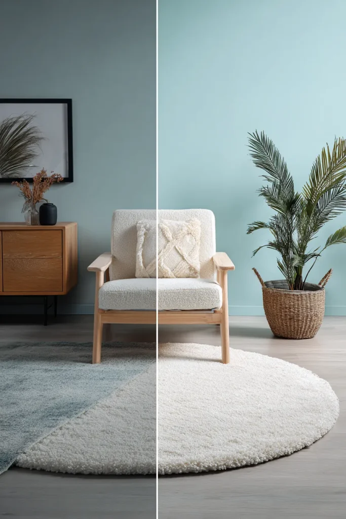 Rug Shape Comparison