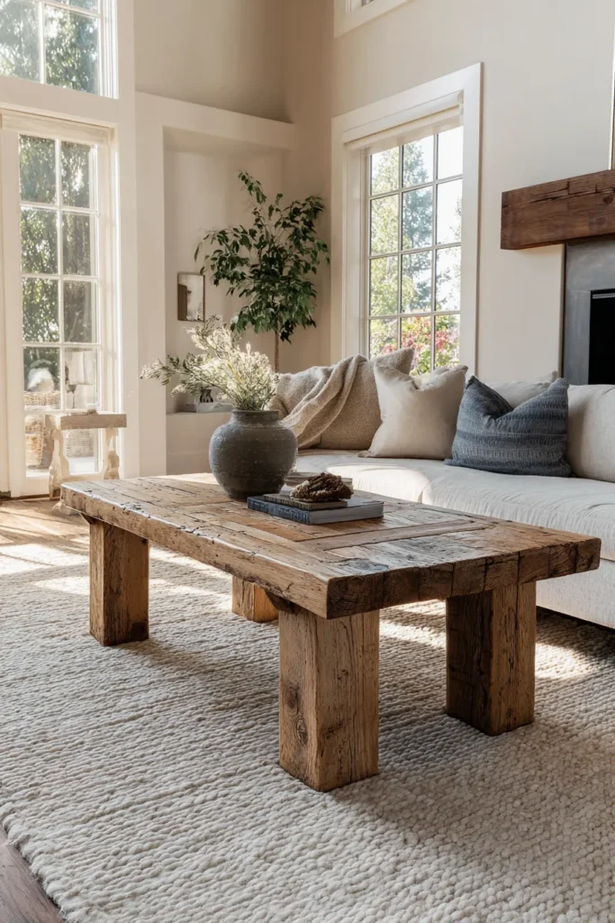 Rustic Farmhouse Coffee Table
