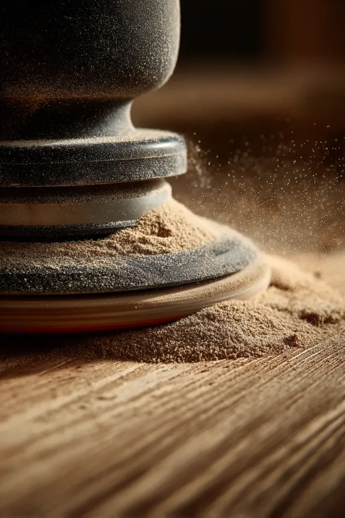 Sanding and Finishing Process