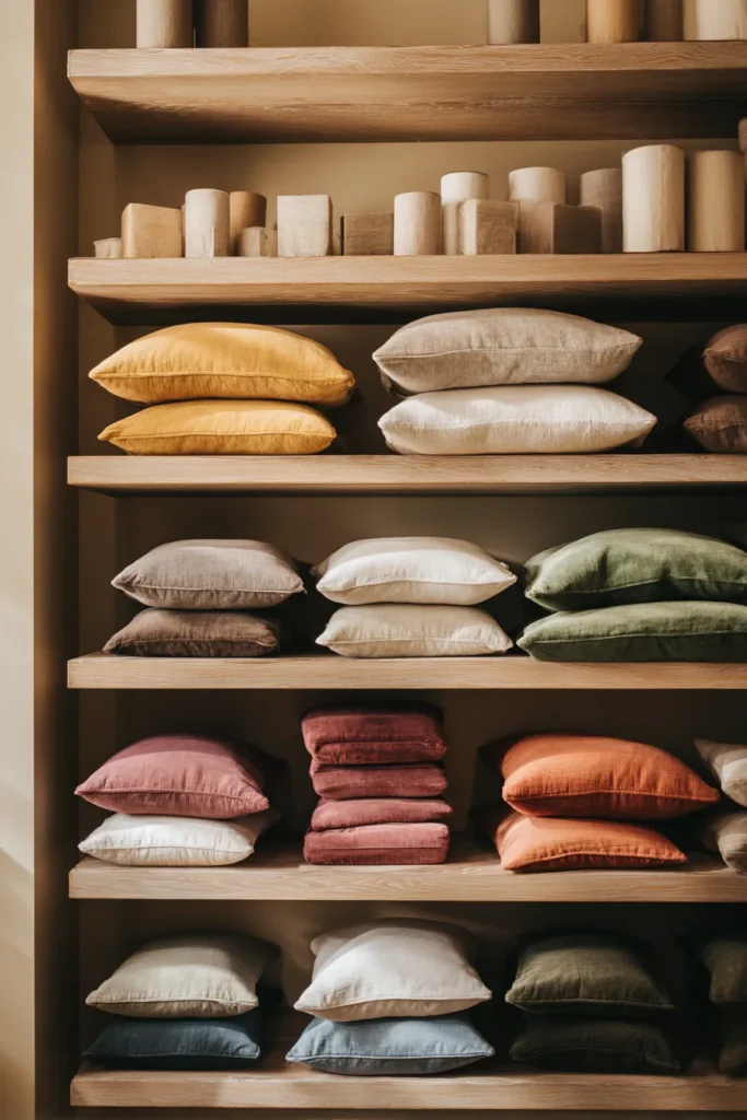 Seasonal Cushion Display