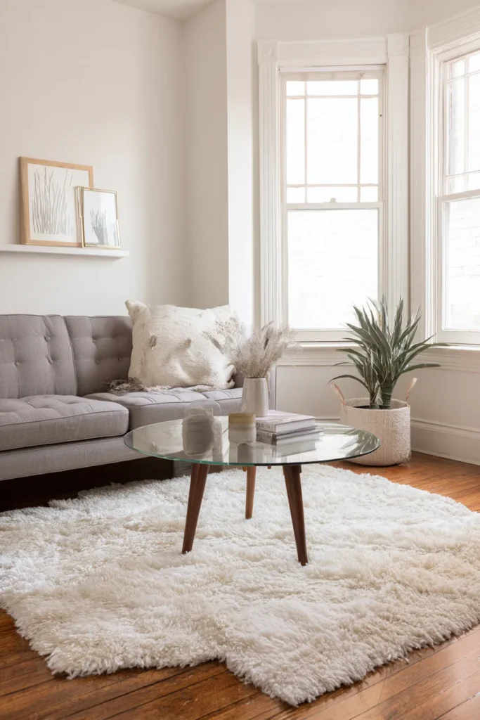 Small Living Room Rug Layout