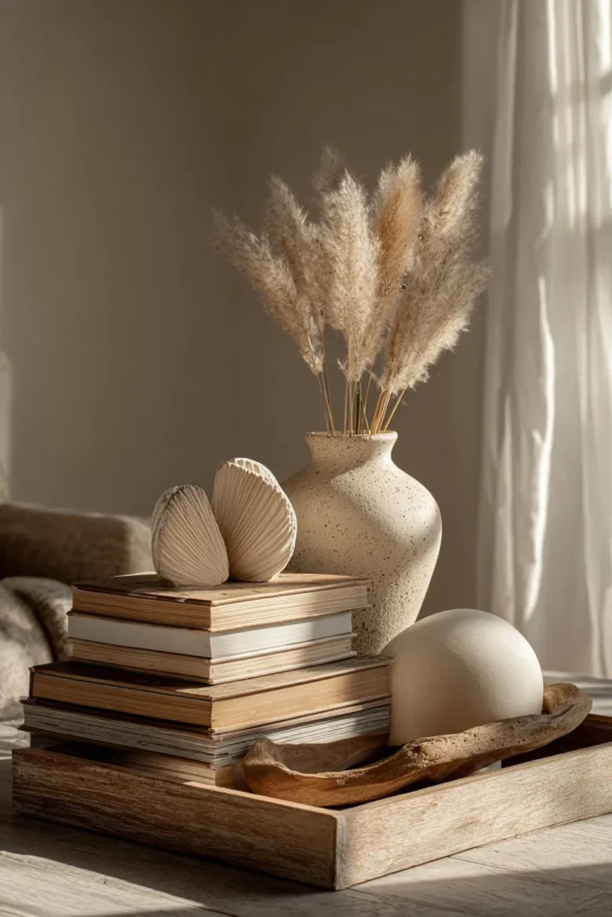 Styled Coffee Table Vignette