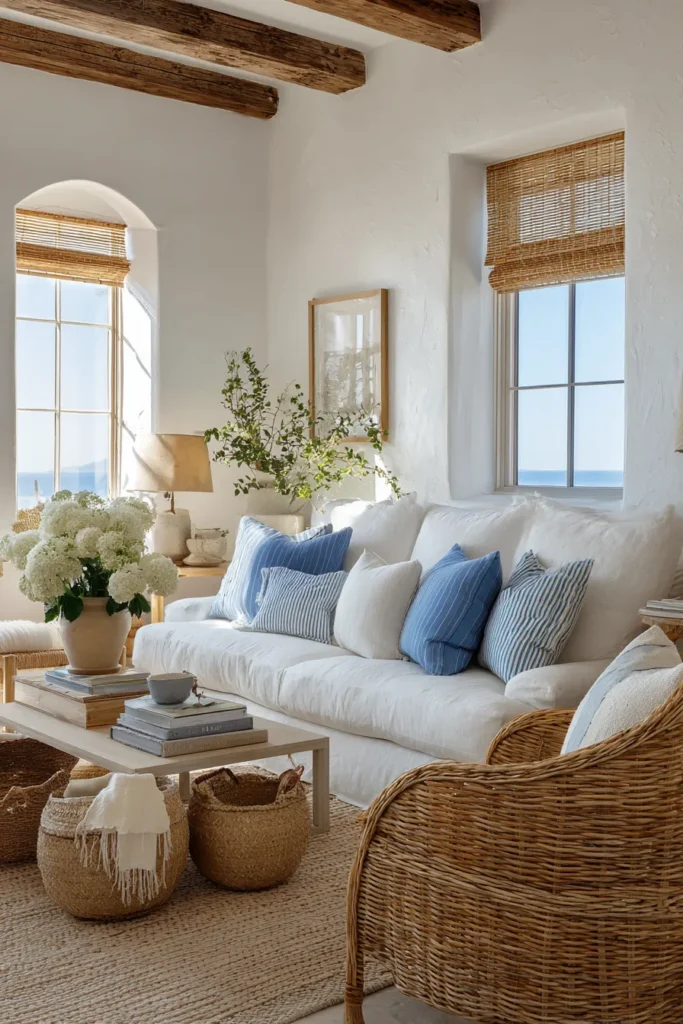 Summer Coastal Living Space
