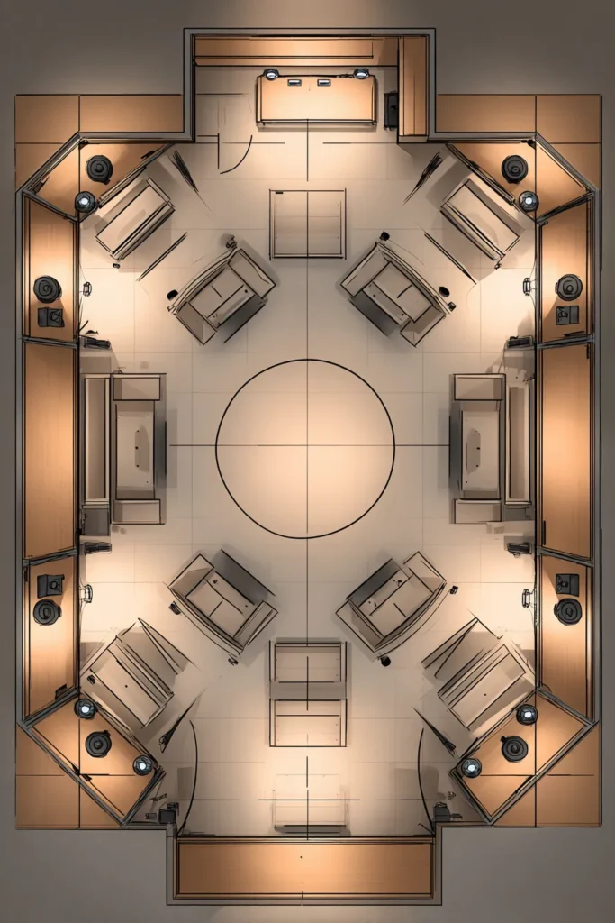 Surround Sound Speaker Layout