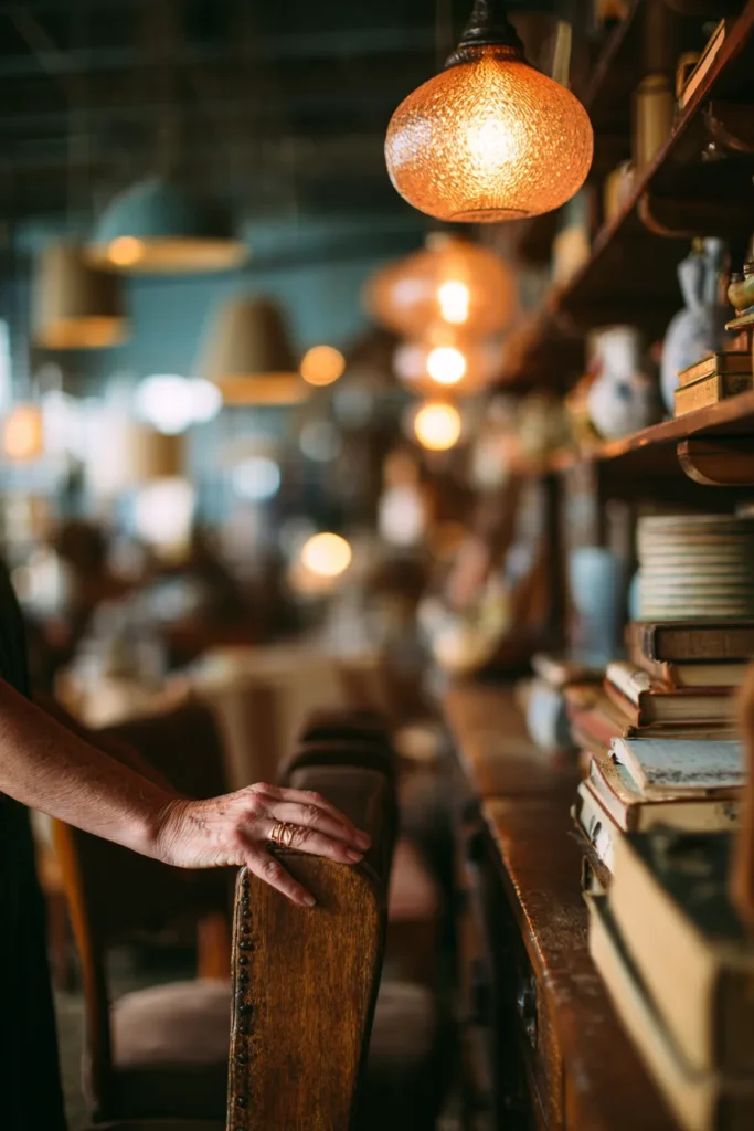 Sustainable Vintage Shopping Scene