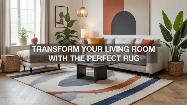 Transform Your Living Room with the Perfect Rug