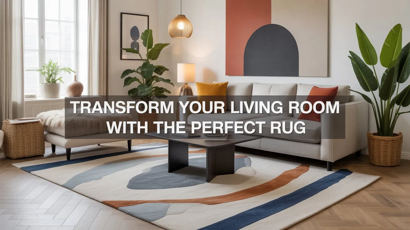 Transform Your Living Room with the Perfect Rug