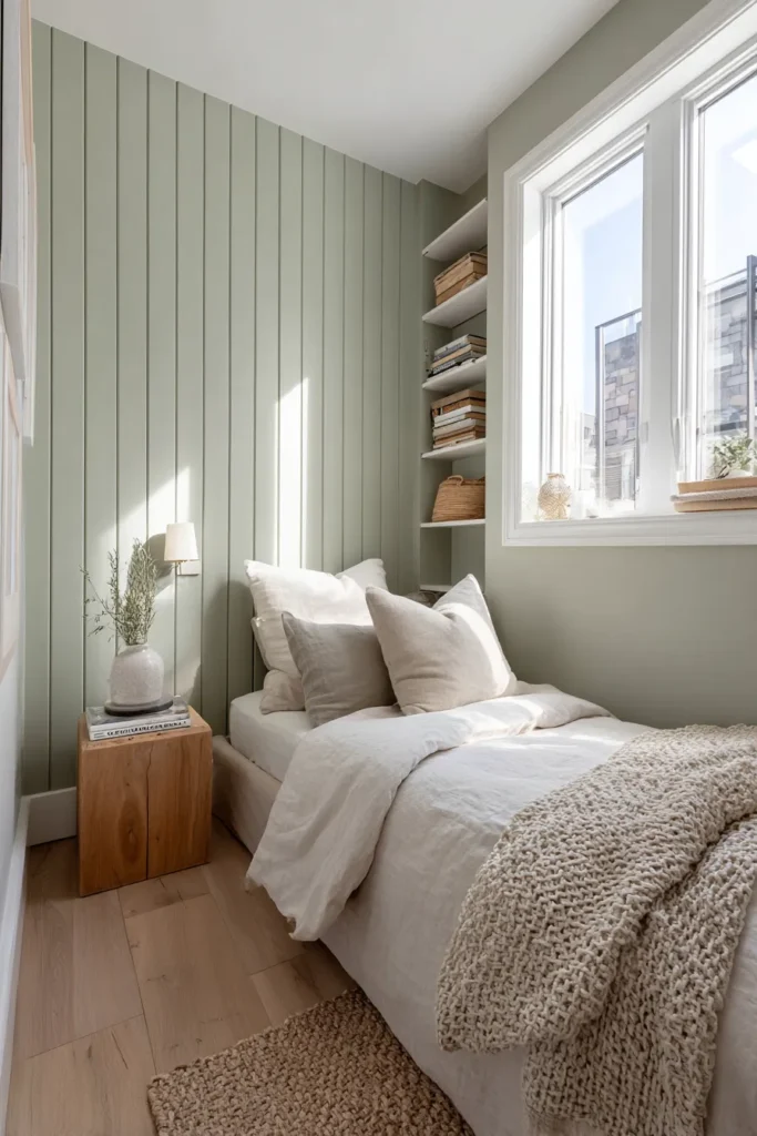 Vertical Paneling in Small Space
