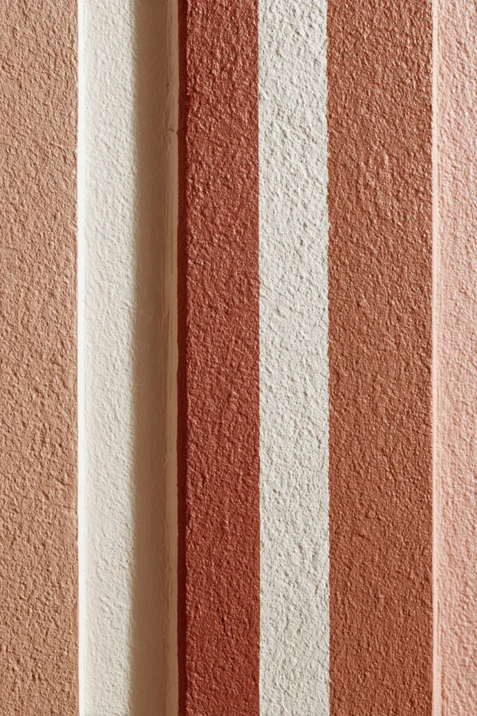 Vertical Striped Accent Wall