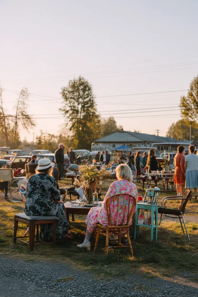 Vintage Community Market Event