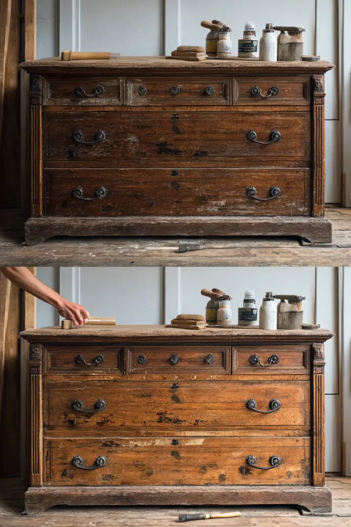 Vintage Furniture Restoration Process