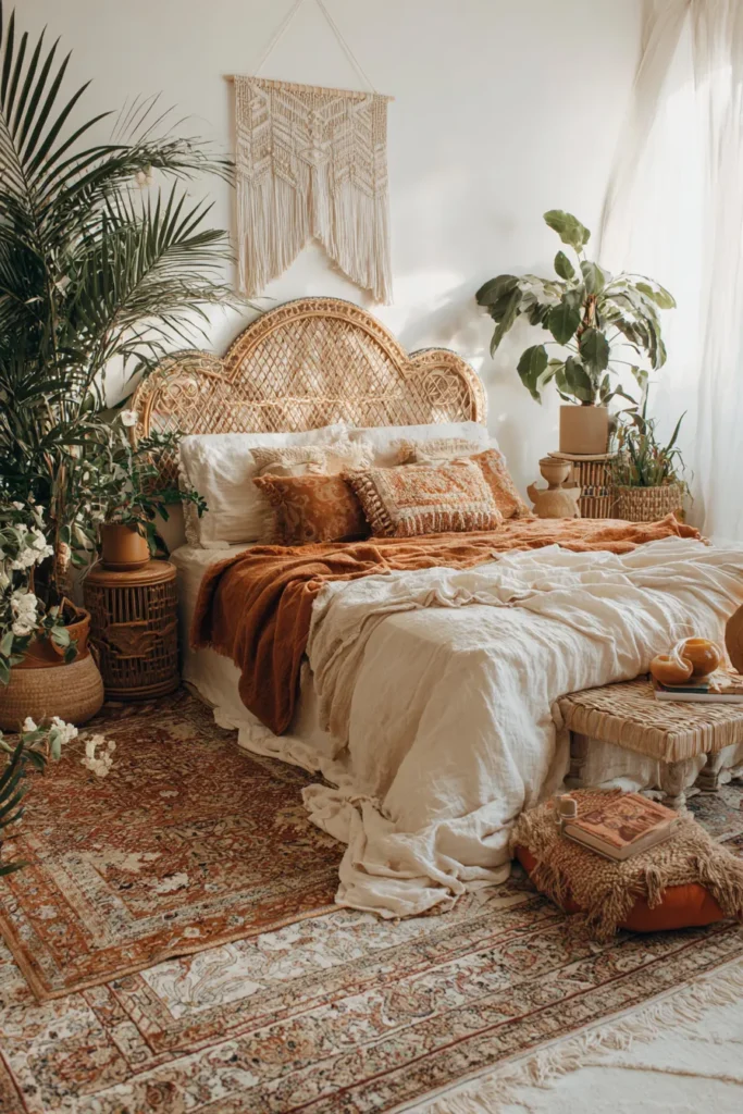 Vintage Handmade Rug Layering