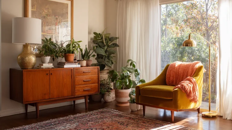 Vintage Revival Living Room Showcase