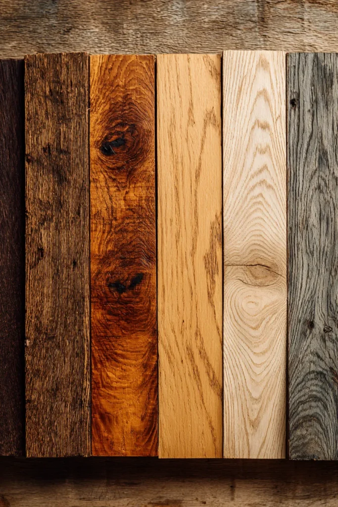 Wood Types Comparison