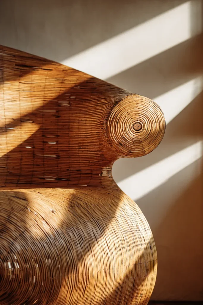 Bamboo and Rattan Furniture Detail