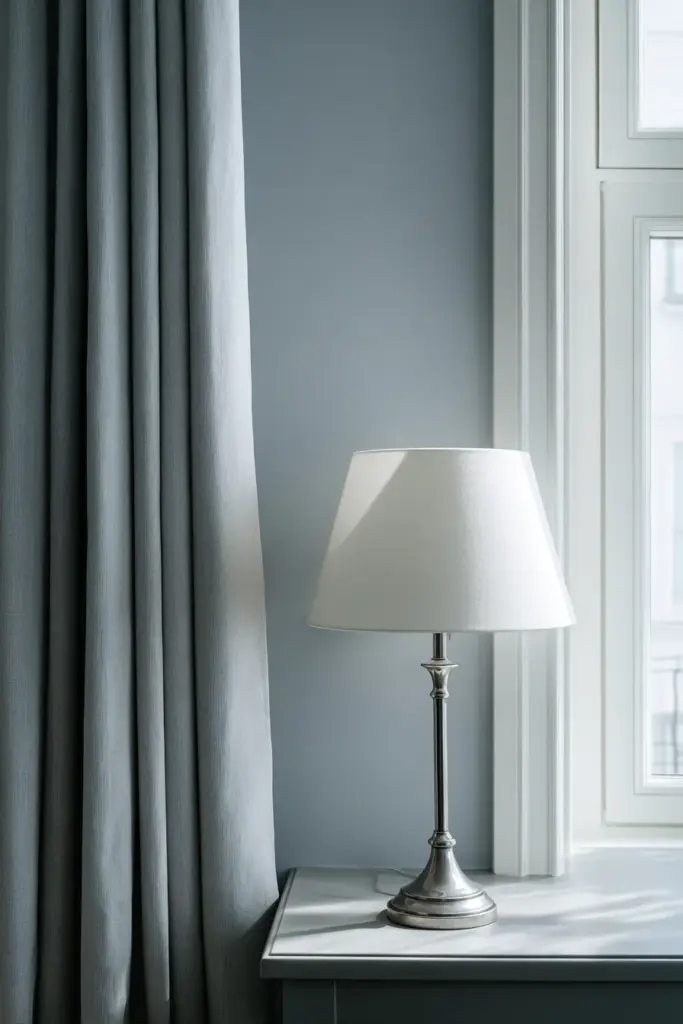 Brushed Steel Elements in Cool Gray Setting
