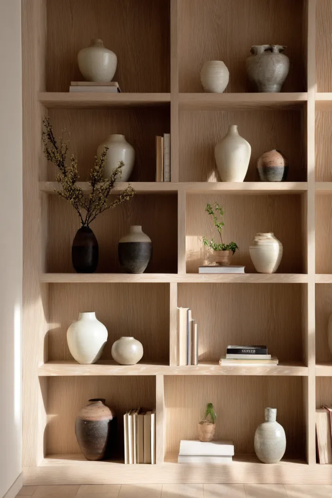 Built-In Wall Shelving
