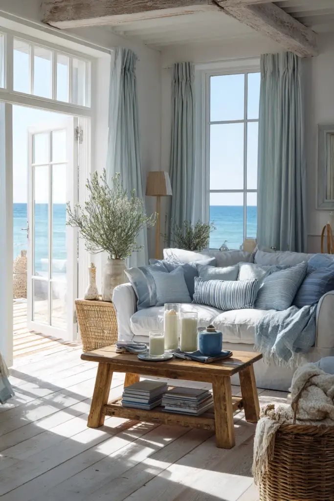 Coastal Living Room Escape
