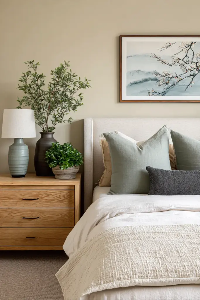 Complete Japandi Bedroom Palette