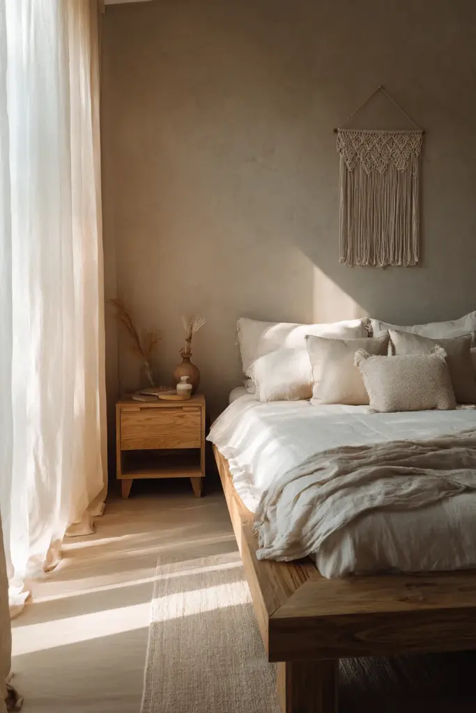 Cozy Japandi Bedroom Sanctuary