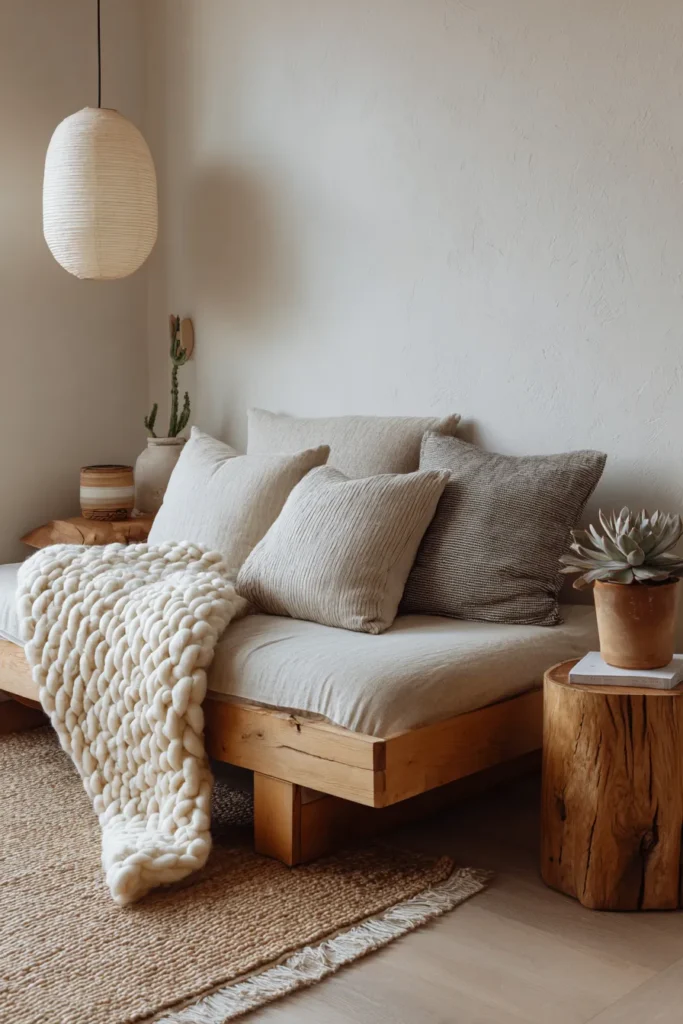 Cozy Textile Layering Setup
