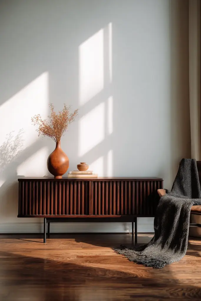 Dark Wood Accent Piece