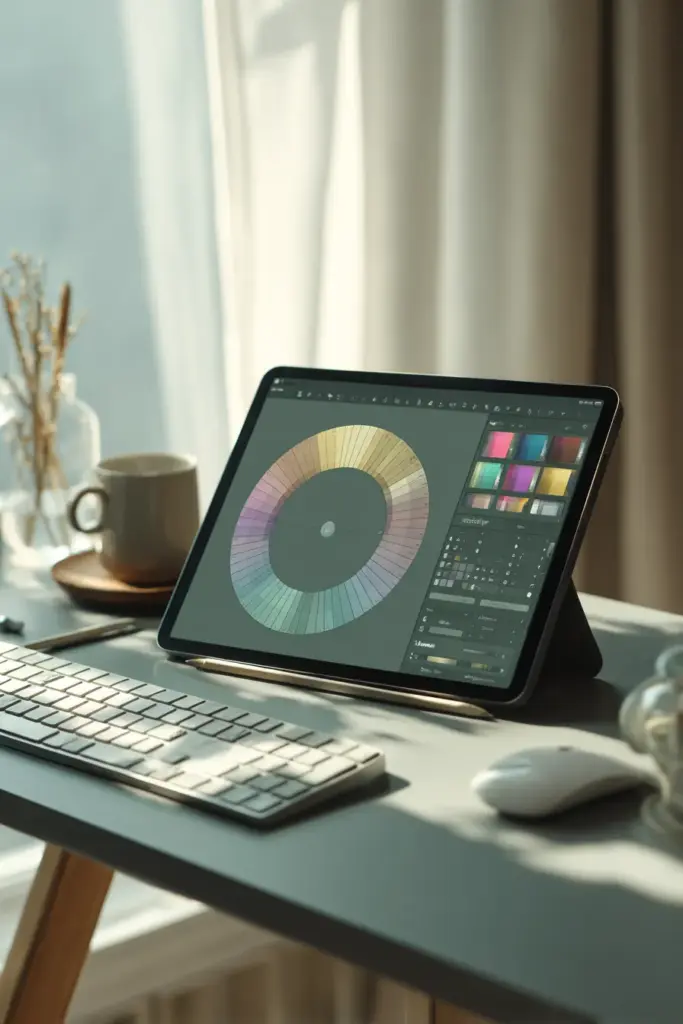 Digital Color Testing Tools for Interior Design
