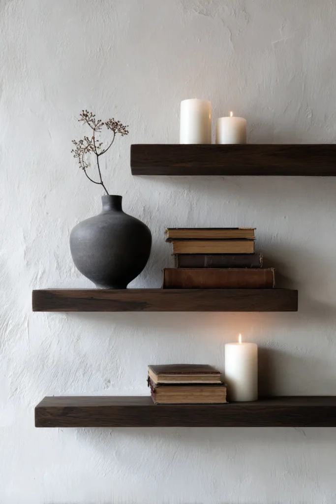 Floating Shelves Horizontal Focus