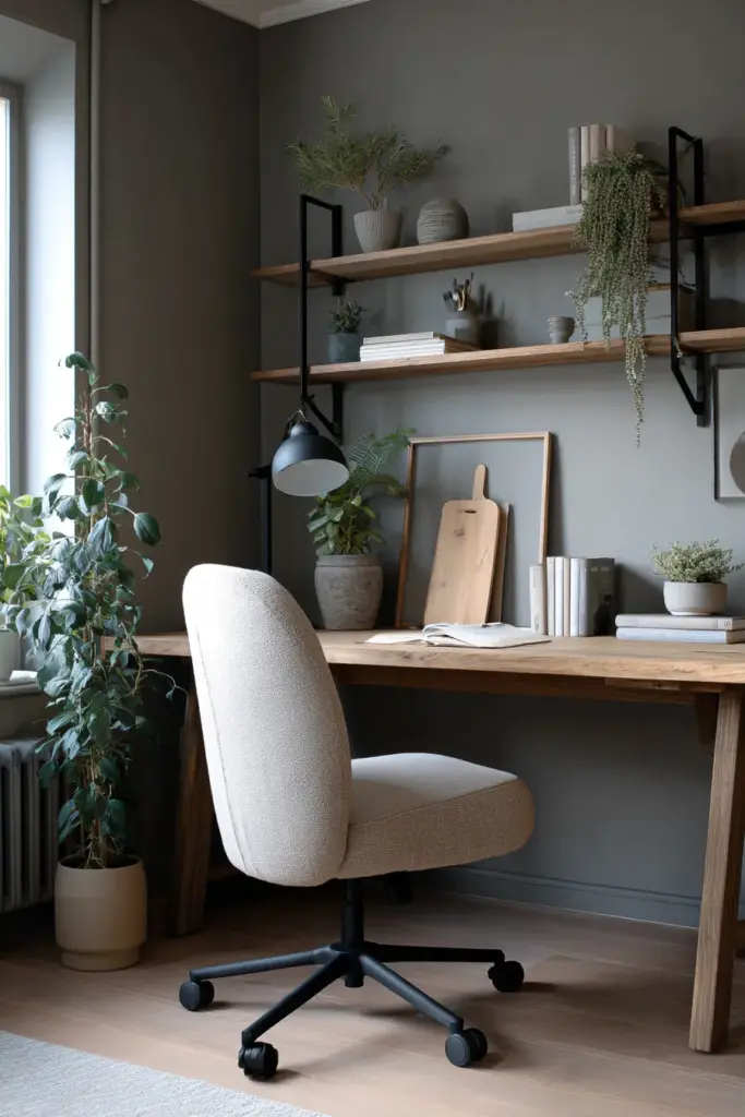 Japandi Home Office Cool Dominant