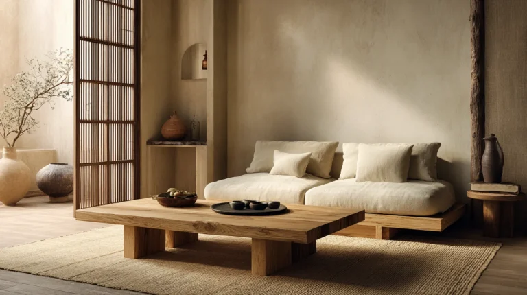 Japandi Living Room Heritage