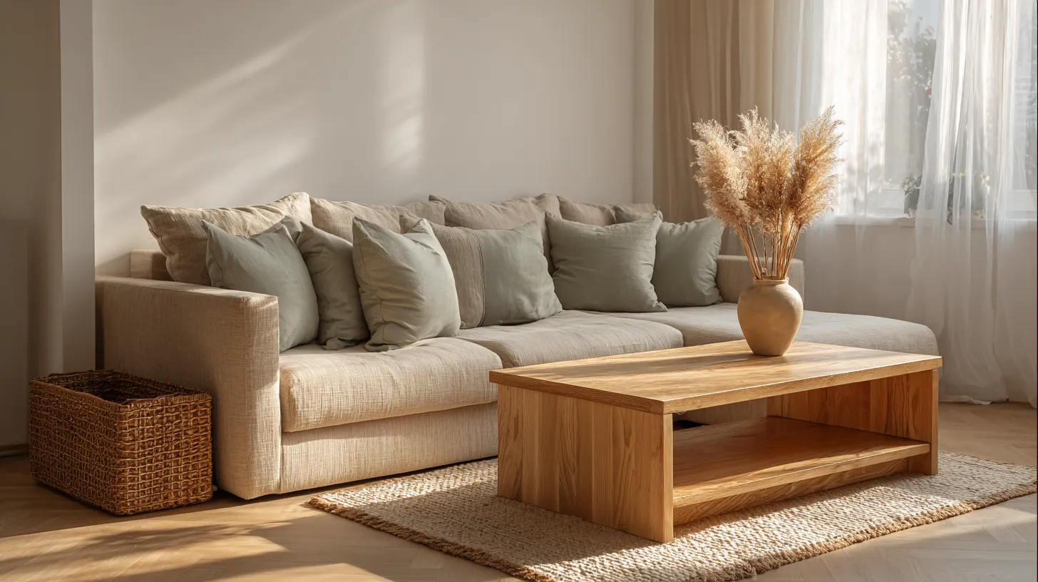 Japandi Living Room Palette Hero