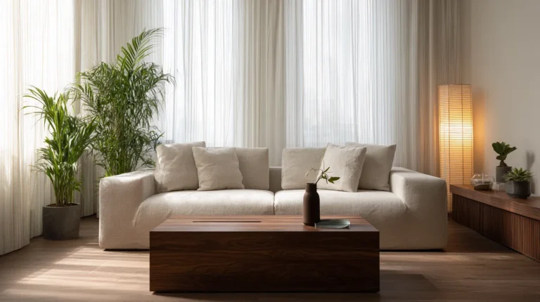 Japandi Smart Living Room