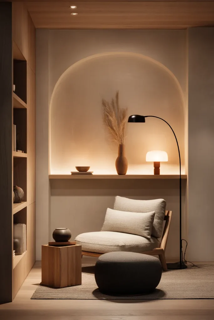 Layered Lighting Living Room