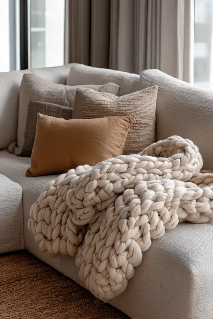 Layered Neutral Textiles