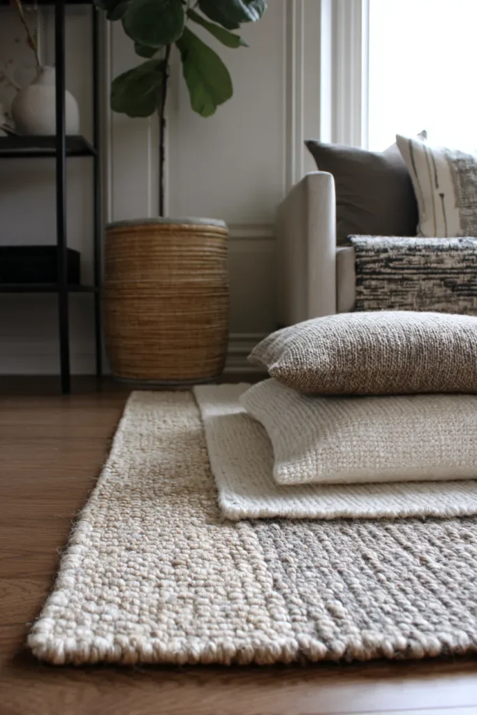 Layered Rugs Styling Technique