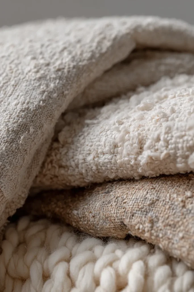 Layered Soft Textures Close-up