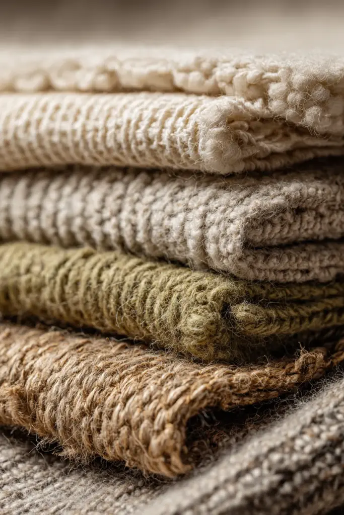 Layered Textures Close-up