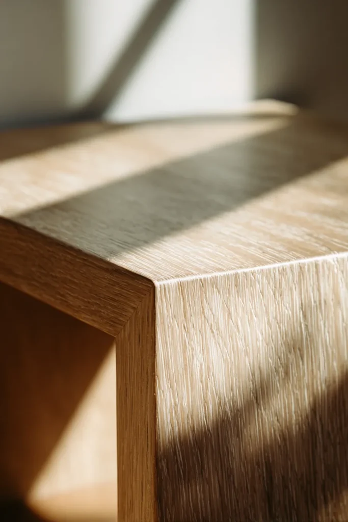 Light Wood Furniture in Natural Setting