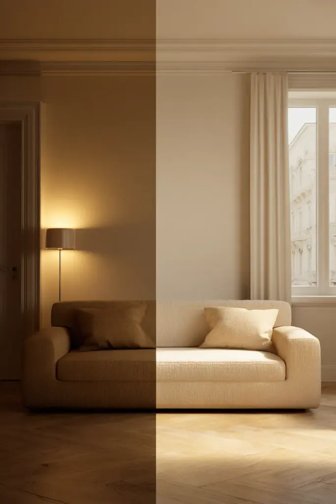 Lighting Effect on Colors