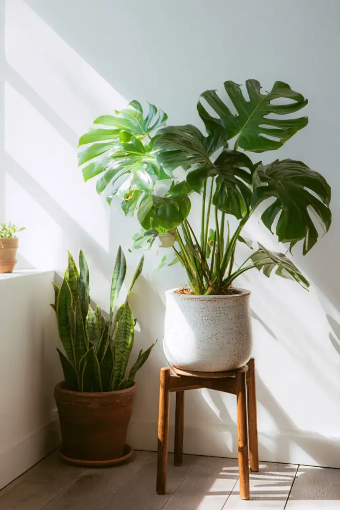 Living Plants Japandi Green Interior