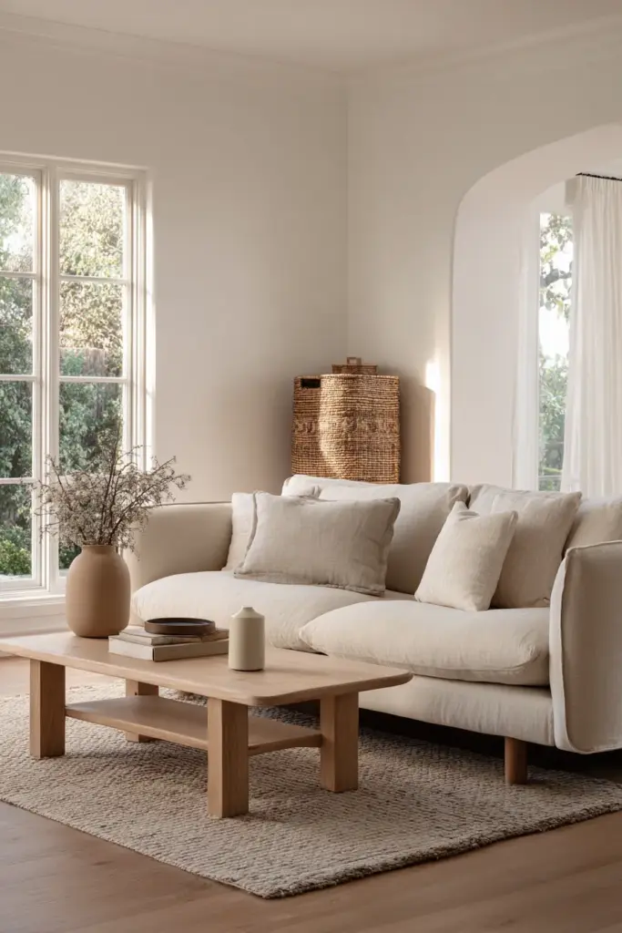 Low-Profile Furniture Setup